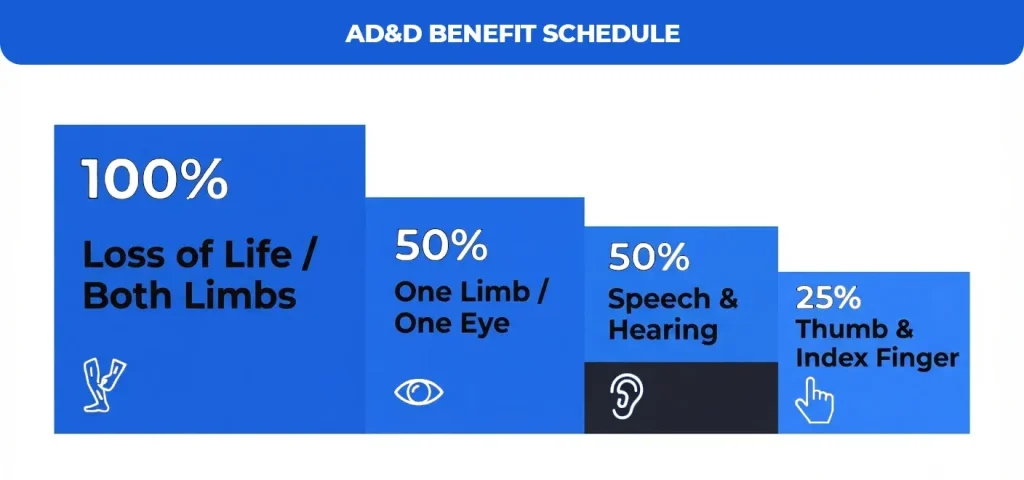 AD&D-Benefit-Schedule