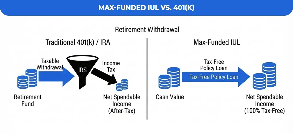 Max-Funded-IUL-vs.-401(k)